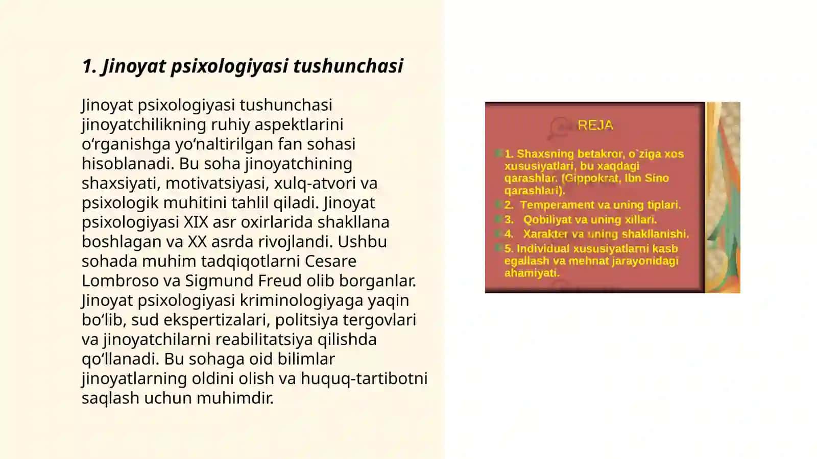 Jinoyatni aniqlashning psixologik xususiyatlari 3