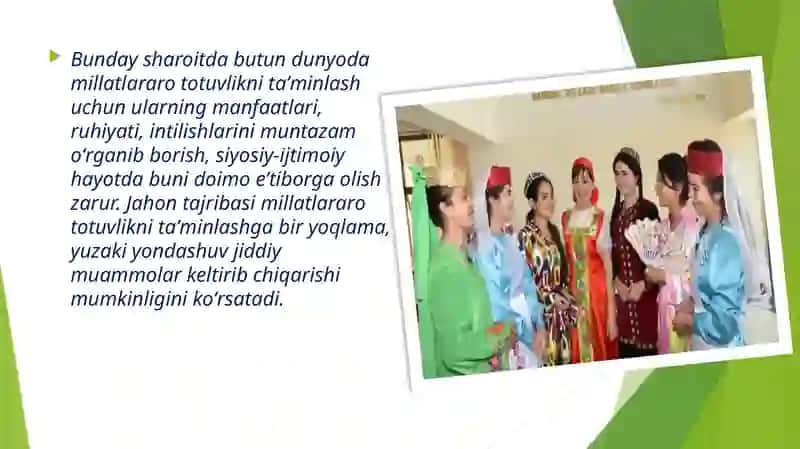 Millatlararohamjihatlik 3