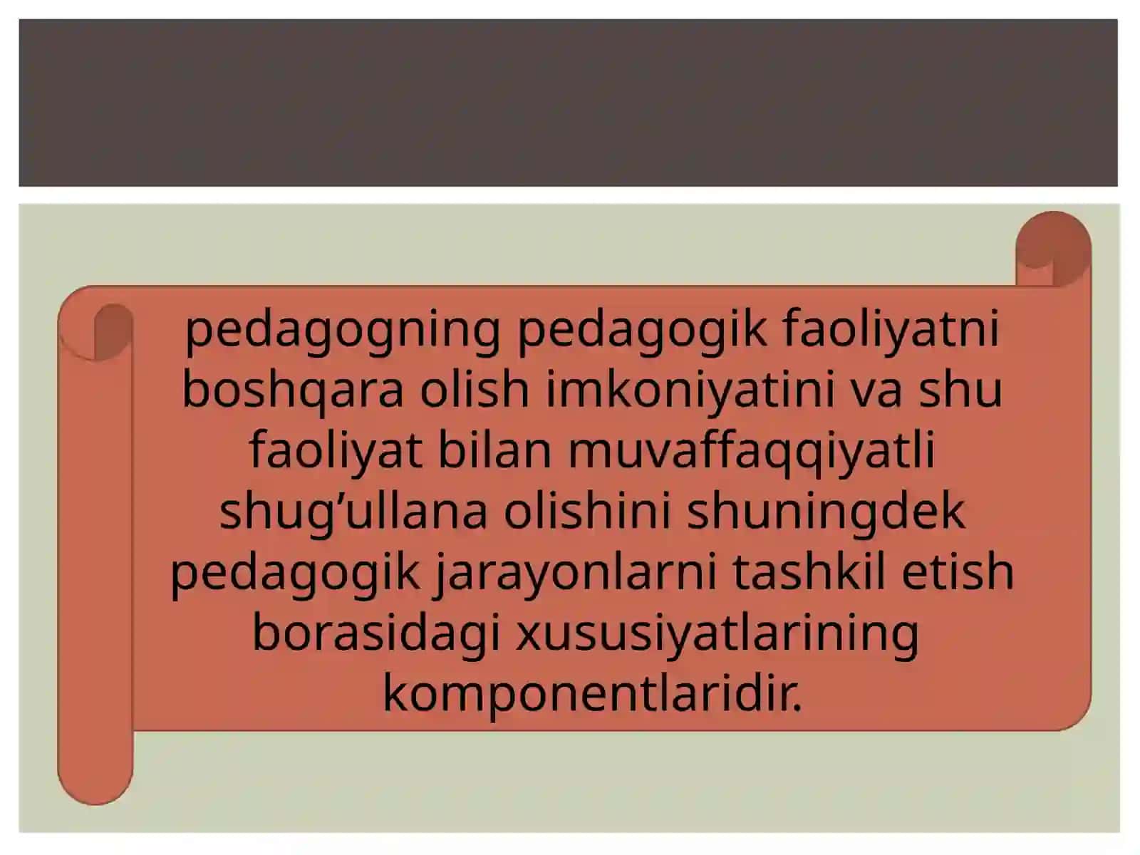 O’qituvchi faoliyatida pedagogik qobilyatlar 3
