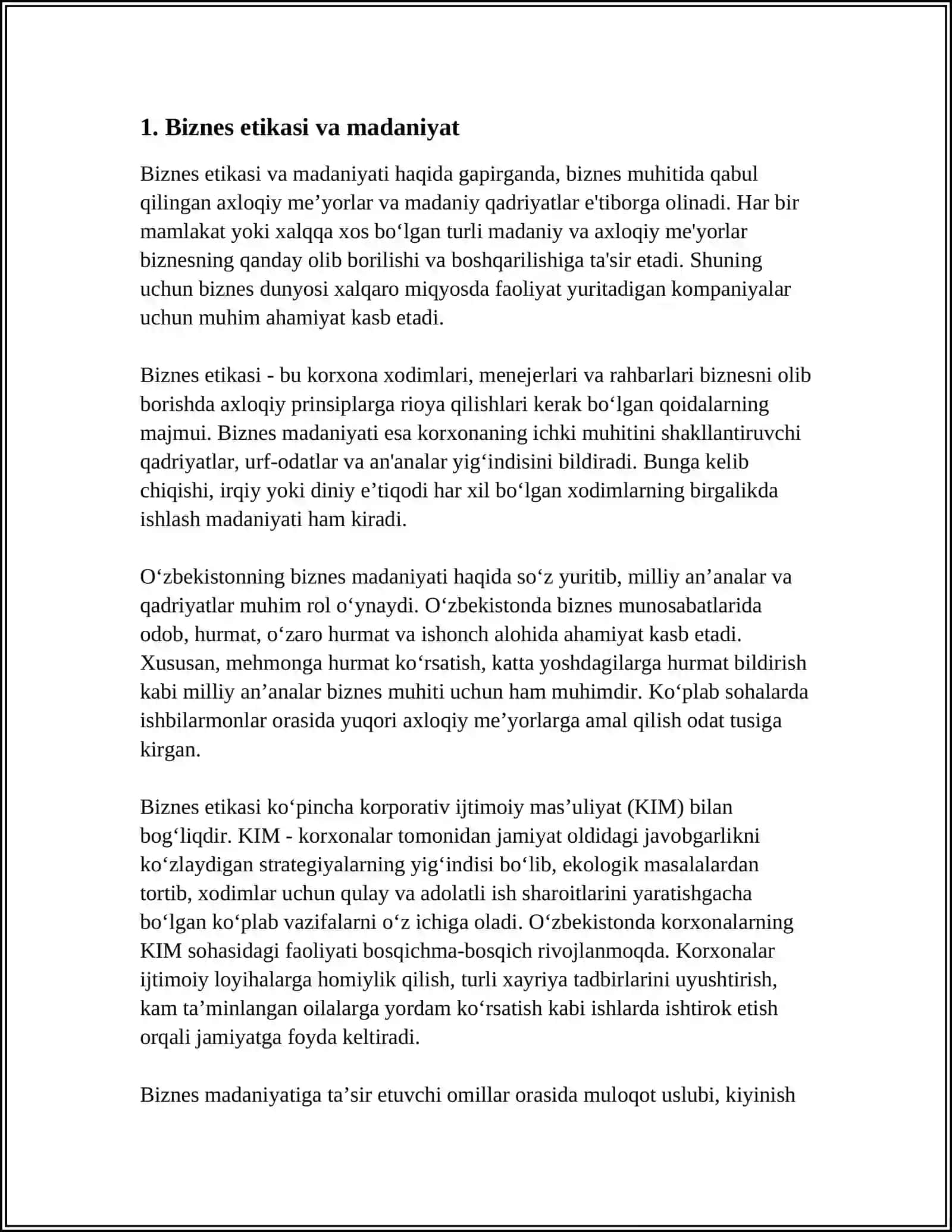 BIZNES ETIKASI 3