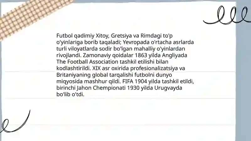 Futbol sport turi 3