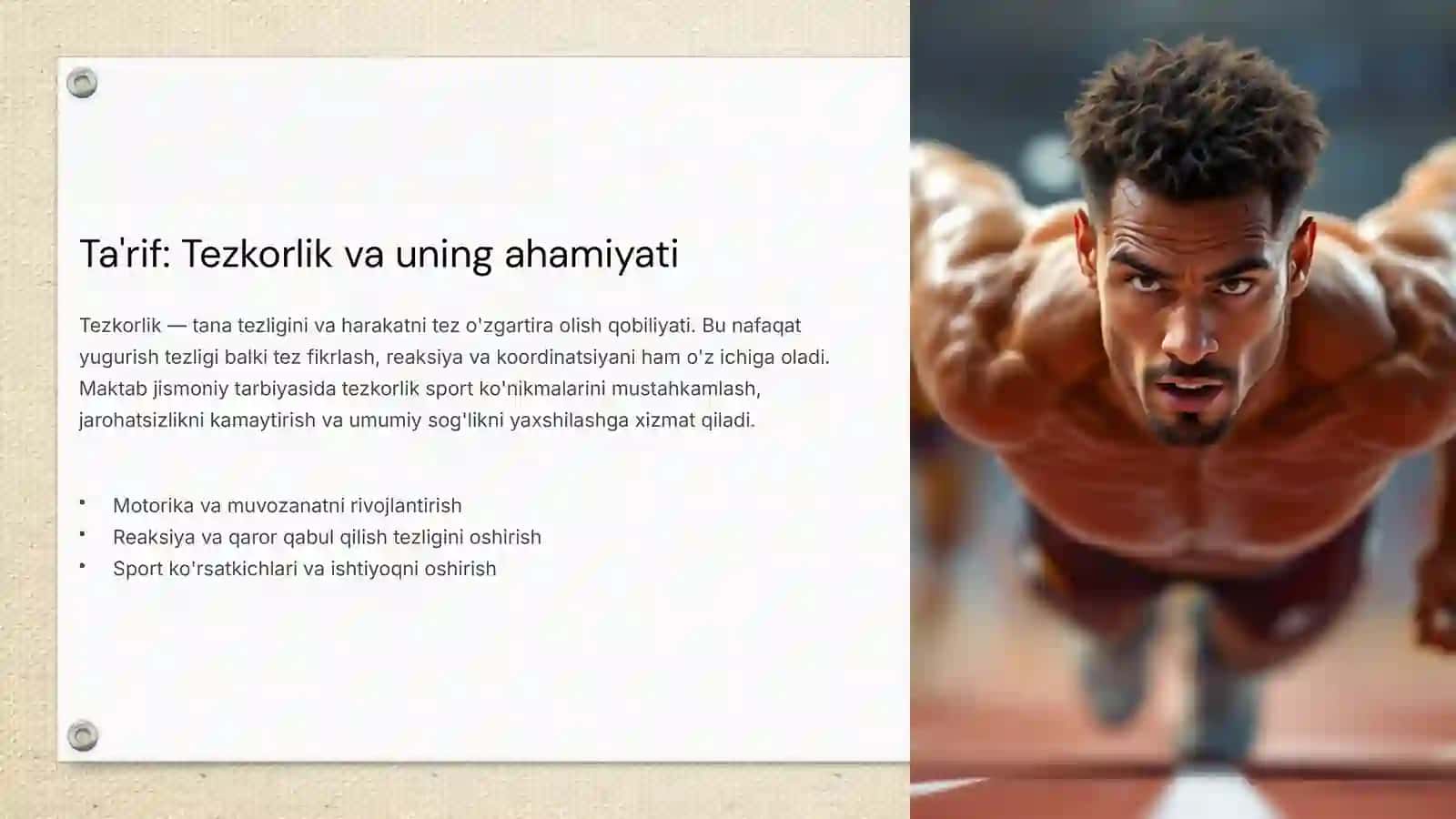 Tezkorlikni rivojlantiruvchi harakatli o'yinlar 3