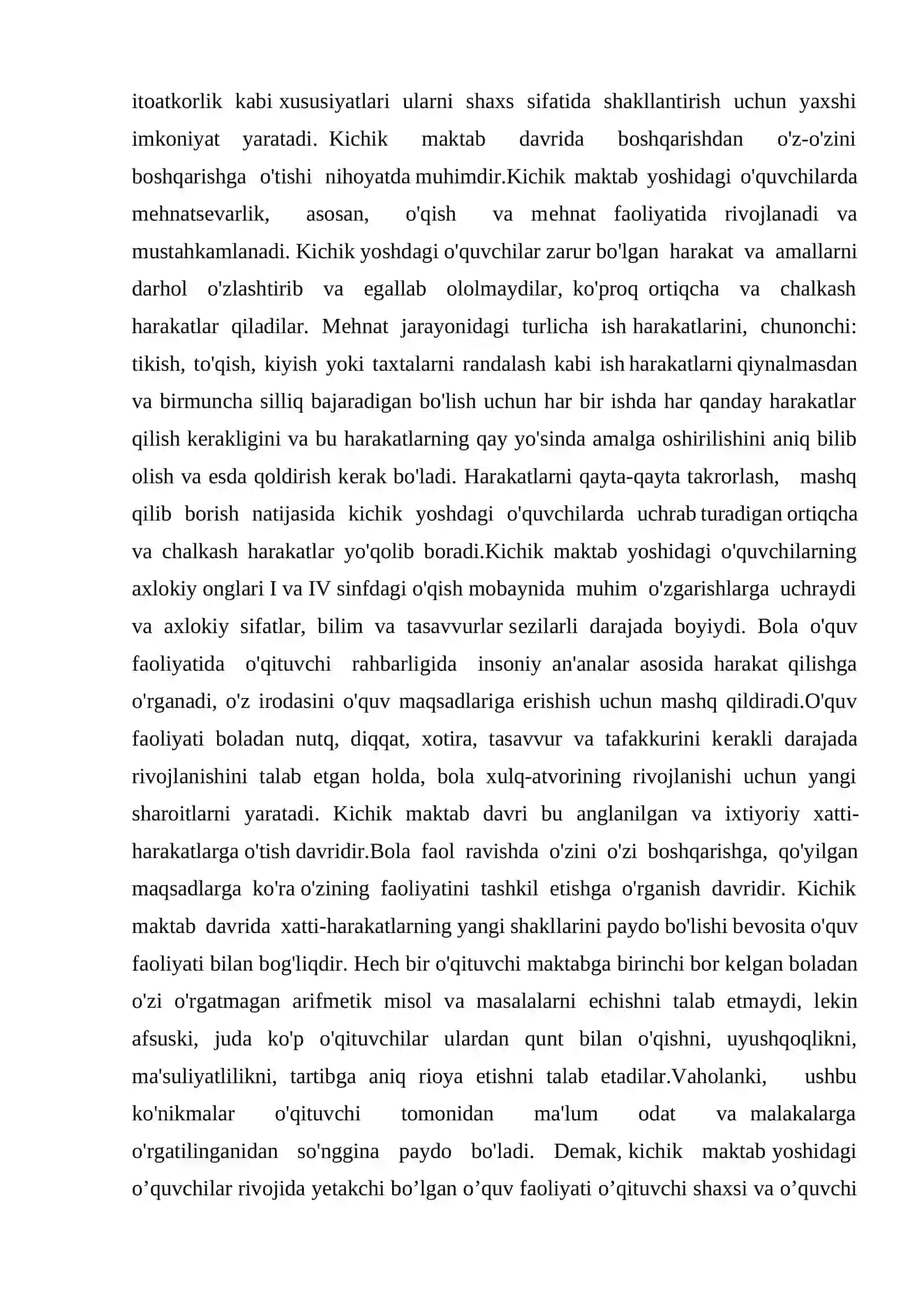 KICHIK MAKTAB YOSHI BOLALAR PSIXOLOGIYASI 3