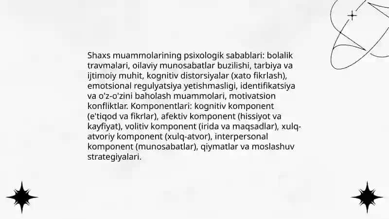 Psixologiya shaxs muammolari 3