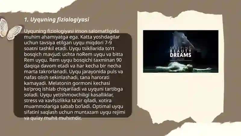 Uyqu va tush korish 3