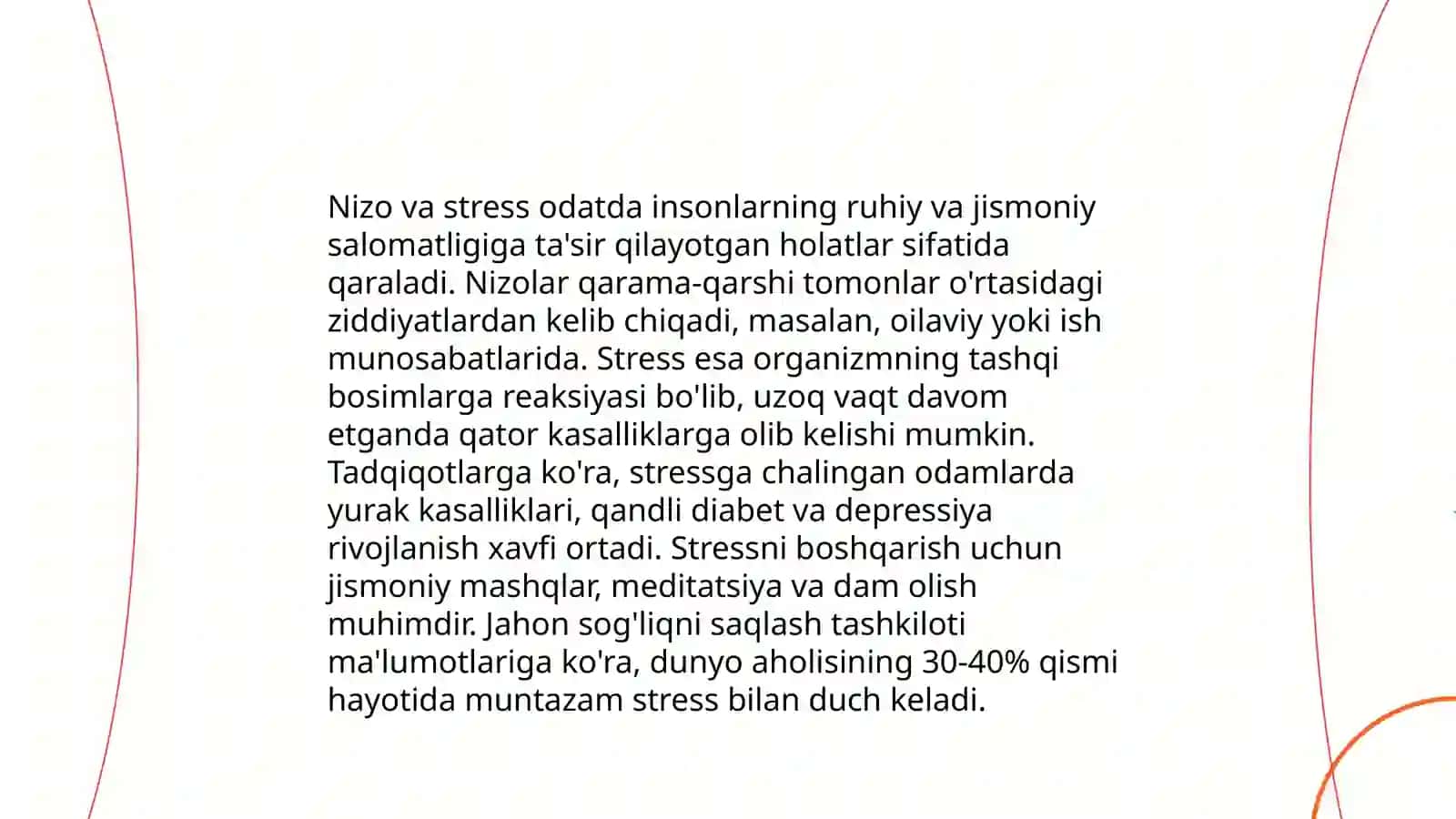 Nizo va stressni boshqarish 3