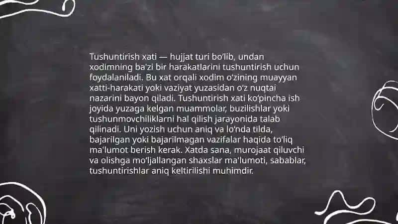 Tushuntirish xati 3