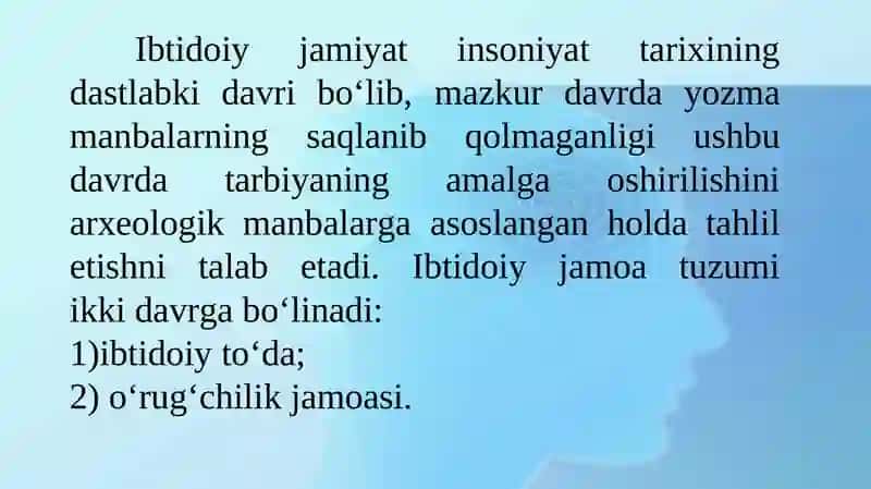 Milliy tarbiyaning tarixiy ildizlari 3