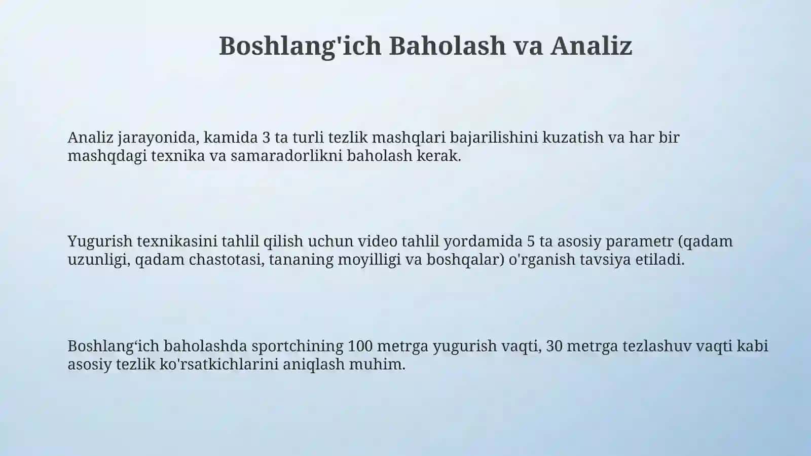 Tezkorlik qobiliyatini tarbiyalash metodikasi 3