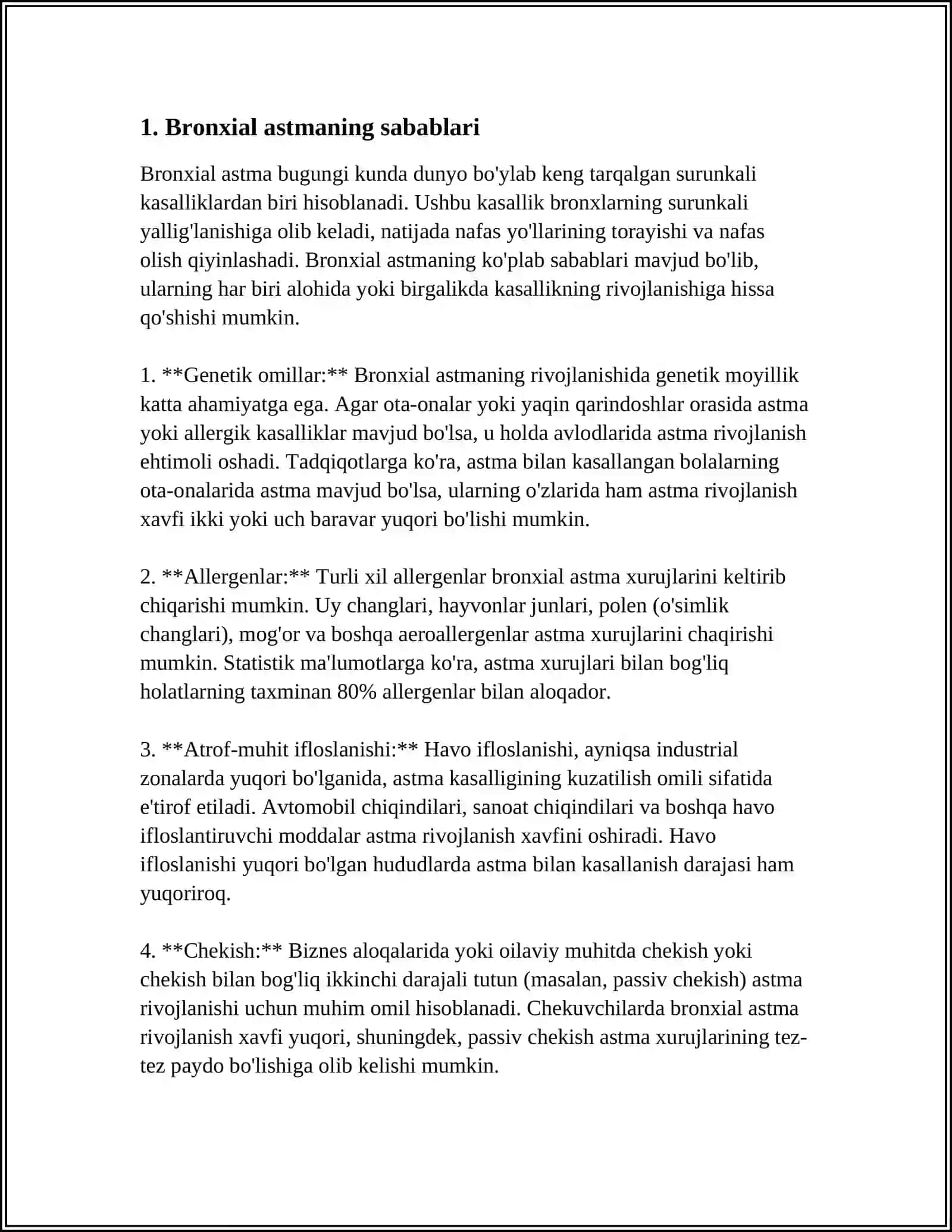 BRONXIAL ASTMA HAQIDA TUSHUNCHA 3