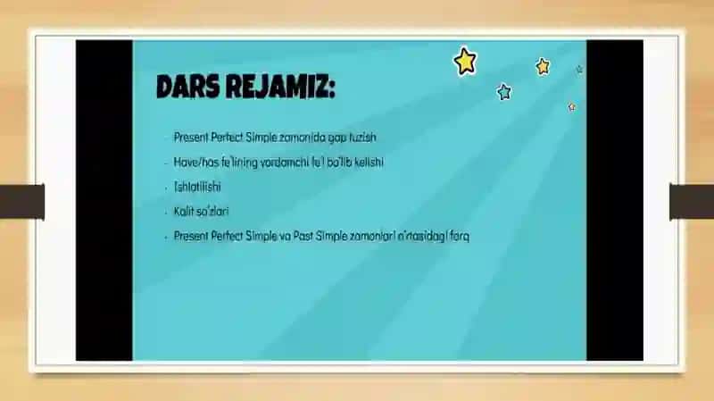 Present Perfect (Hozirgi Tug'allangan Zamon) 3