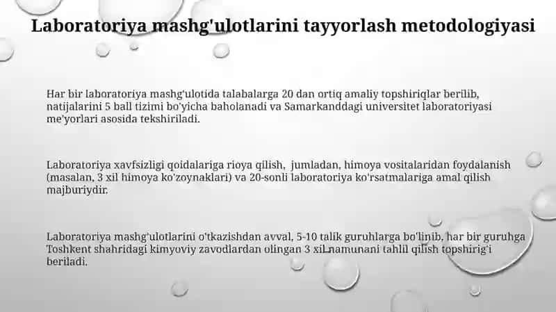 Amaliy, Seminar va Laboratoriya Mashgʻulotlarini Tayyorlash Metodologiyasi 3
