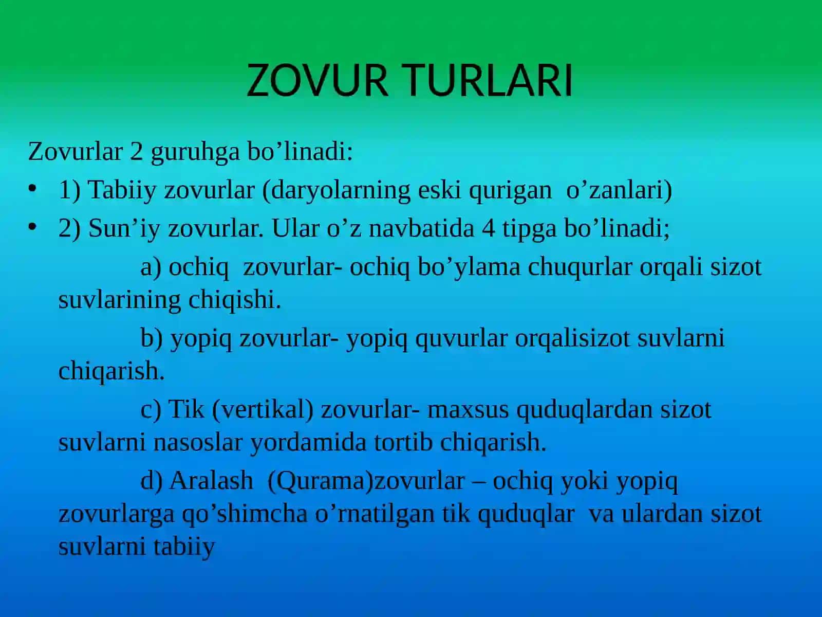 Zovur oqim modulini aniqlash 3