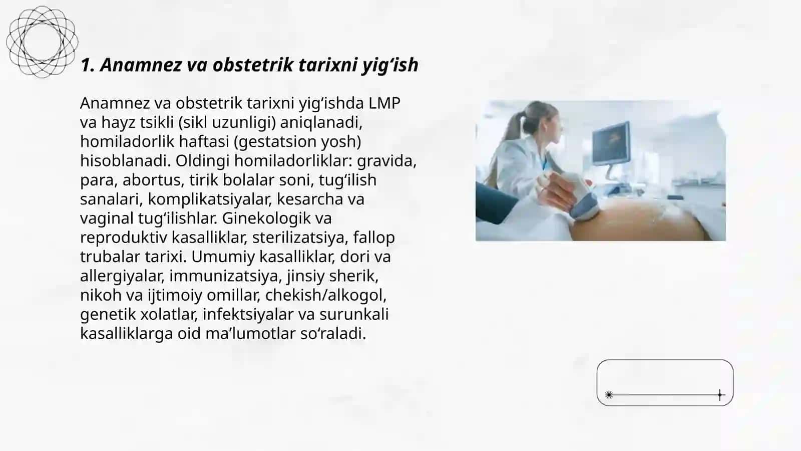 Homiladorlarni tekshirish usullari 3