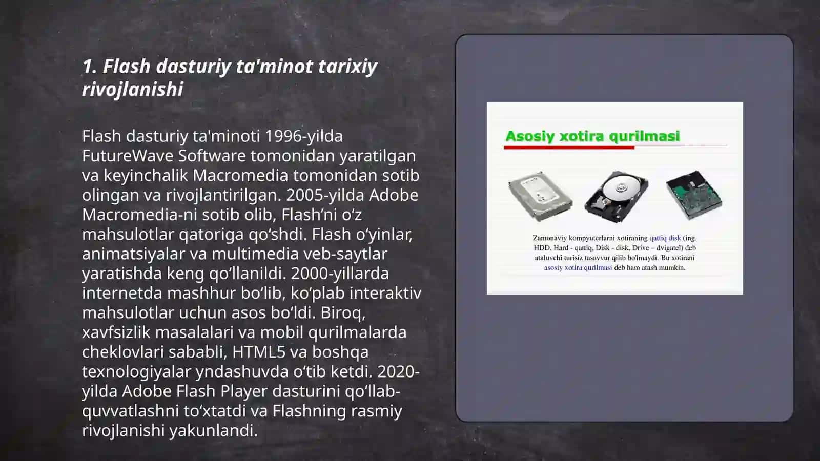 Flesh dasturiy taʼminot haqida maʼlumot 3