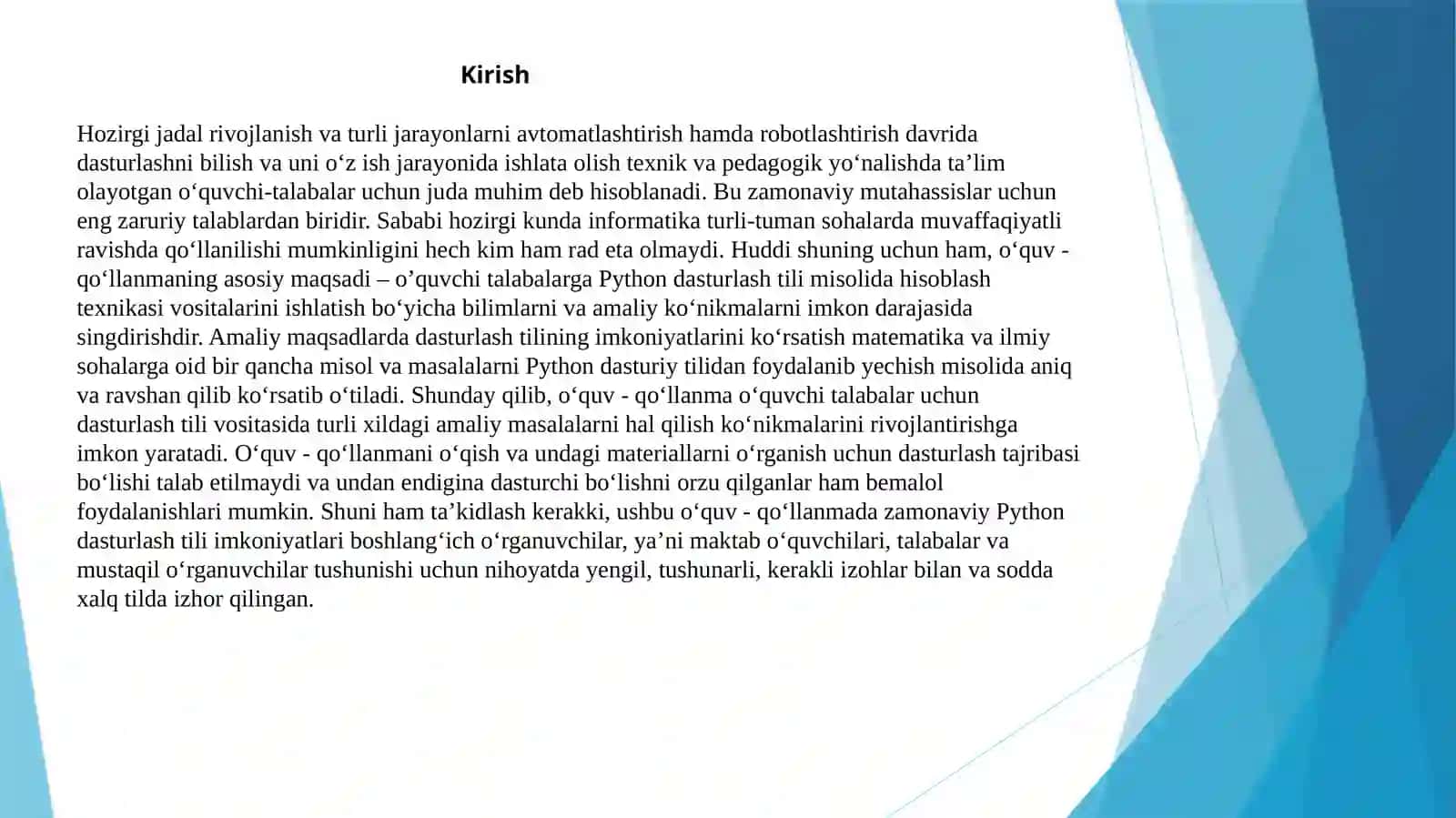 Axborot-Kommunikatsion Tizimlar 3