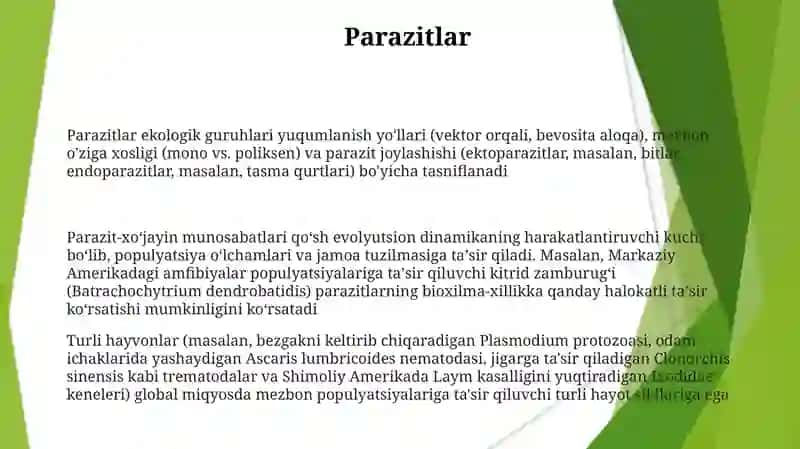 Organizmlarning ekologik guruhlari 3