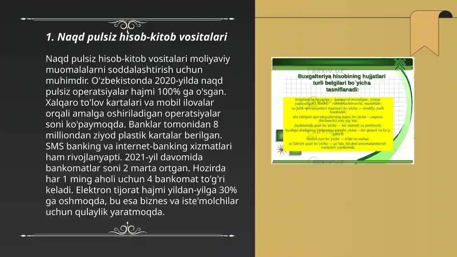 Naqd pulsiz hisob-kitob vositalari 3
