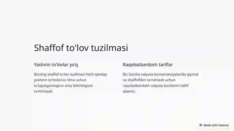 Western Union pul o'tkazmalari xizmatlari 3