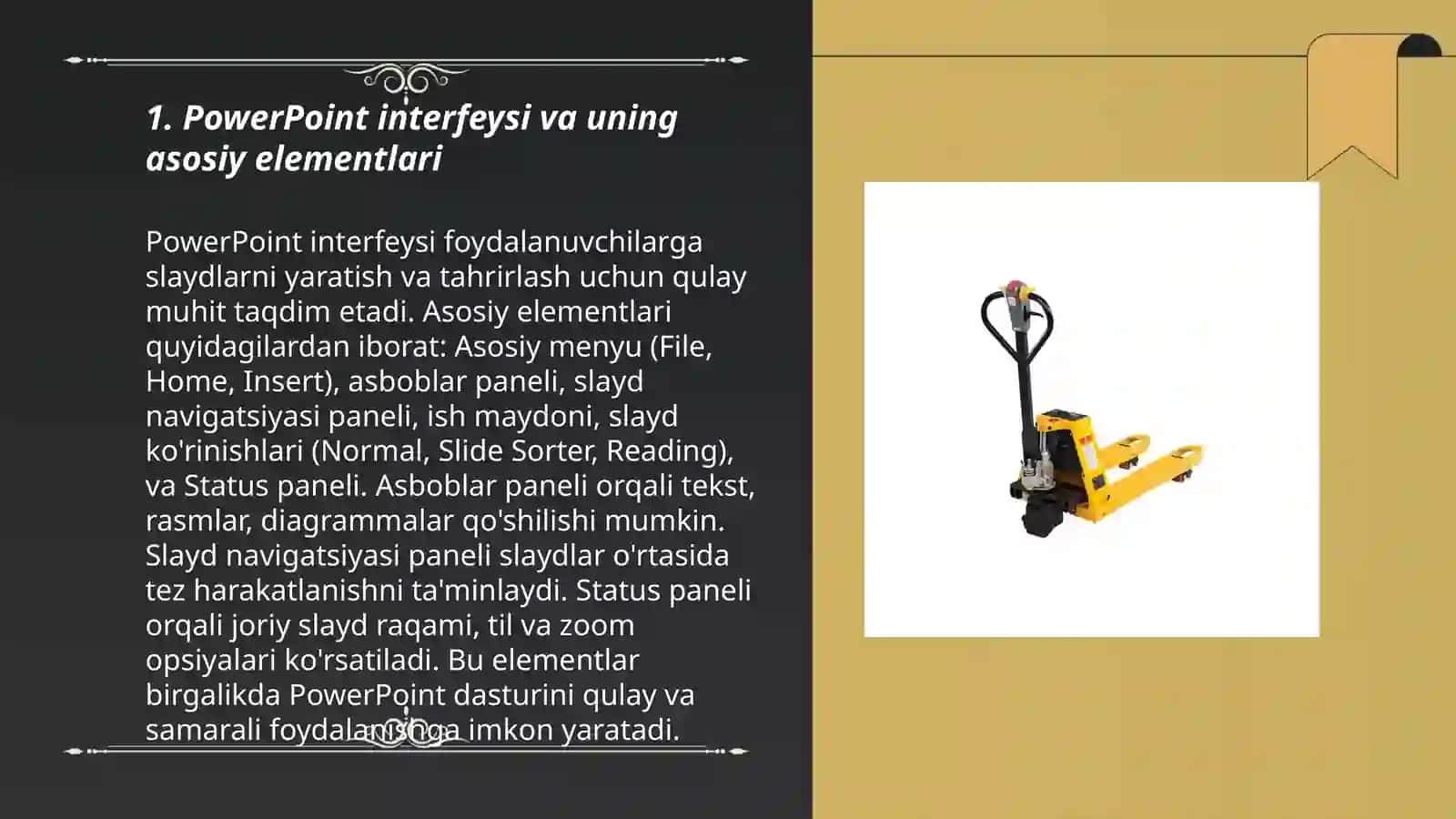Ms PowerPointda o'rgatuvchi interaktiv taqdimotlar yaratish 3