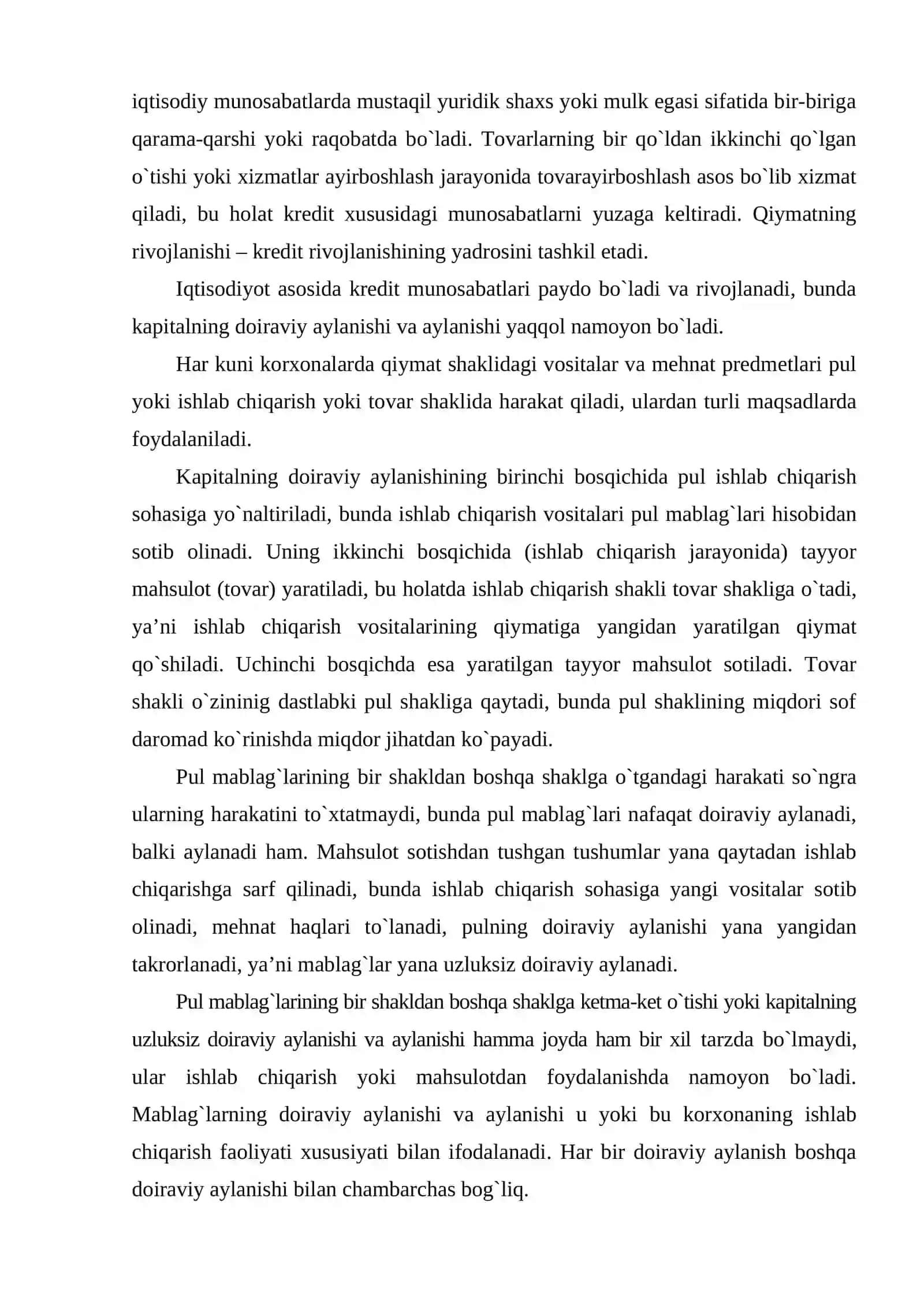 Kreditning zarurligi va mohiyati 3