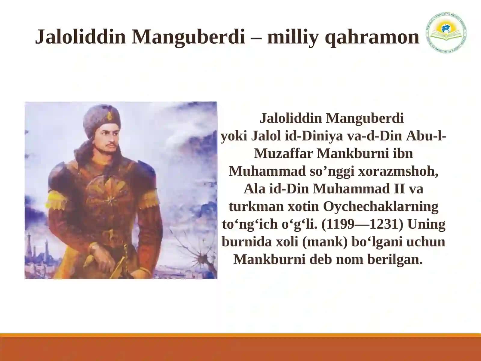 Jaloliddin Manguberdi - Vatan himoyachisi 3