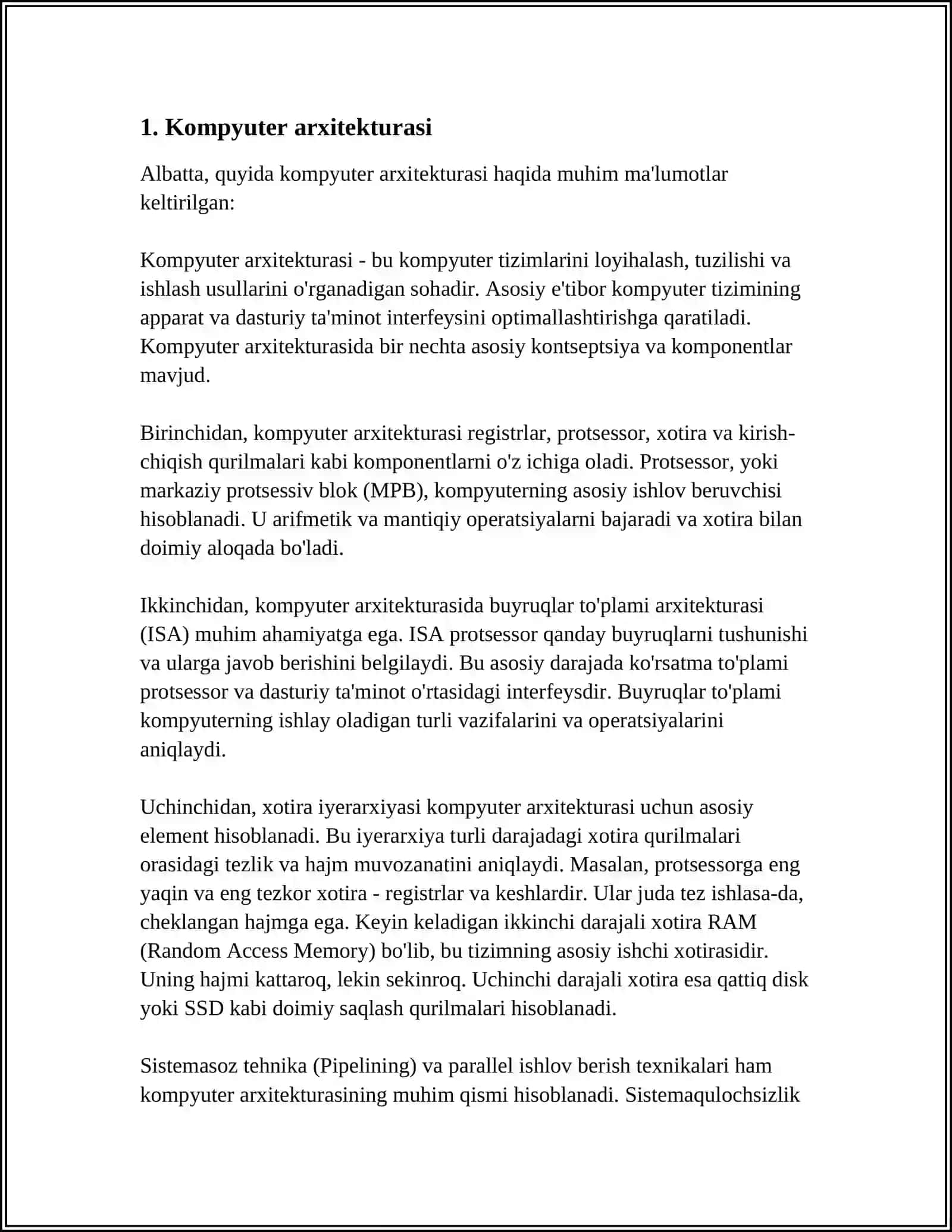 KOMPYUTER TURLARI 3