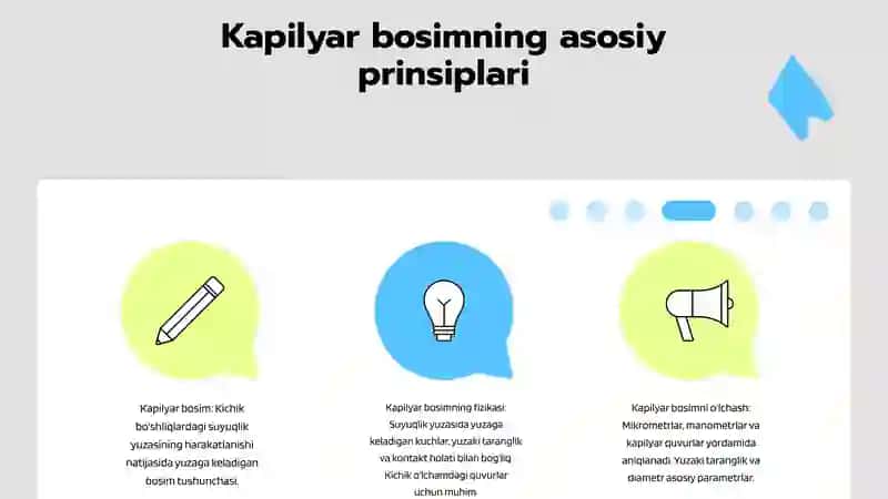Kapilyar bosimning fizikasi 3