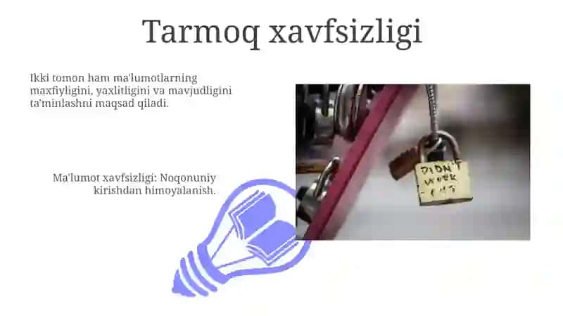 Ma'lumotlar xavfsizligi 3