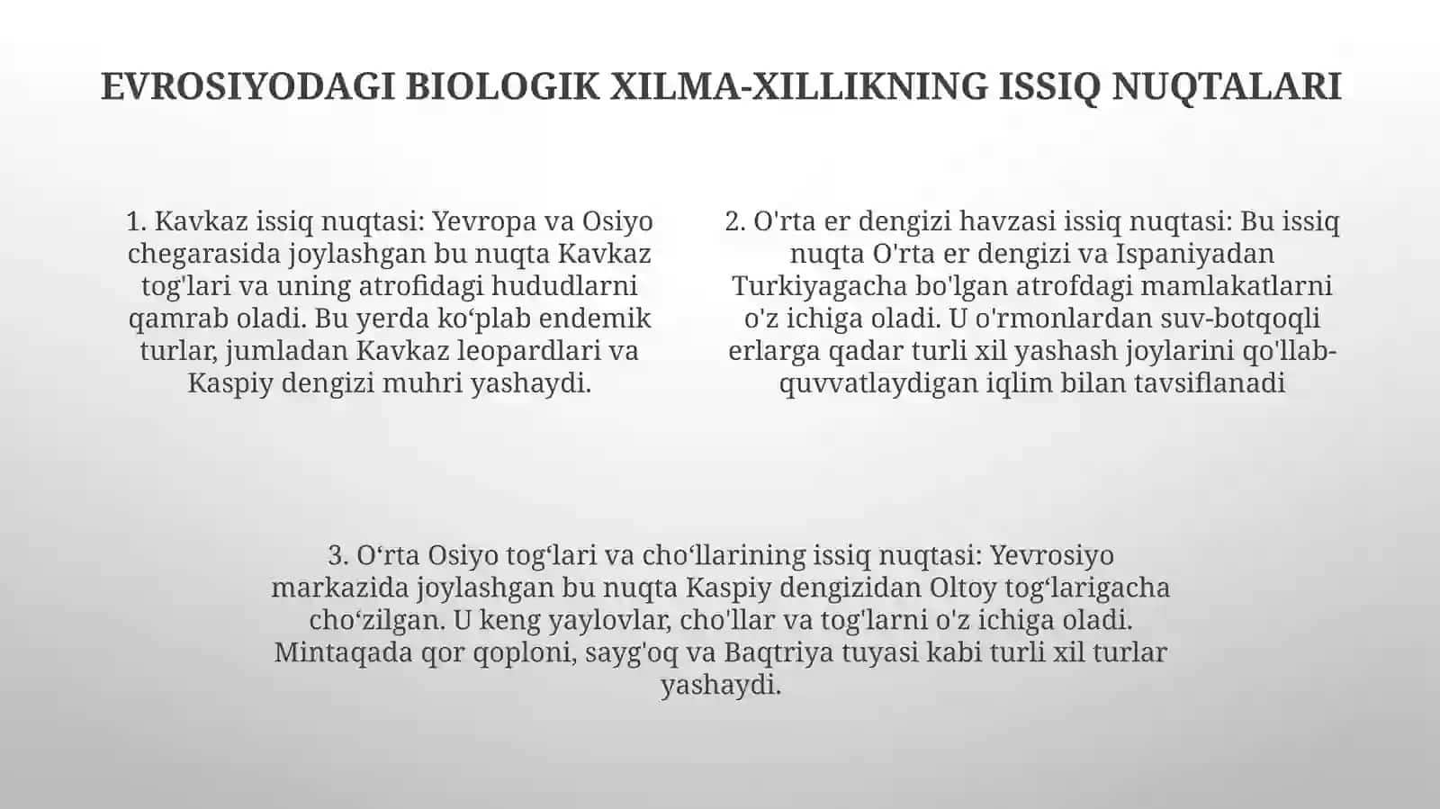 Yevrosiyo Milliy BogʻLarVaQoʻRiqxonalari 3
