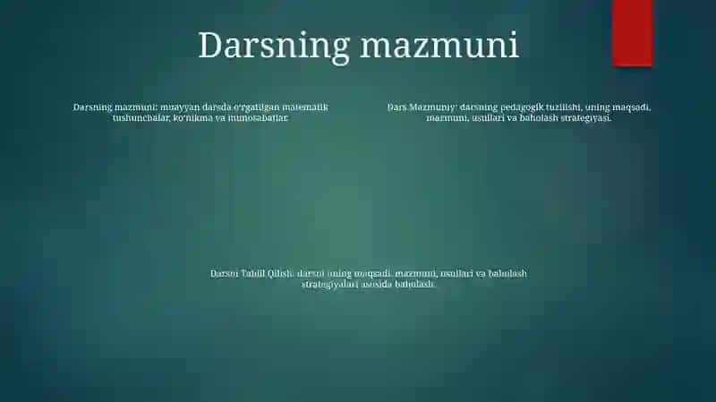 Texnologik Xaritalar Tuzish 3