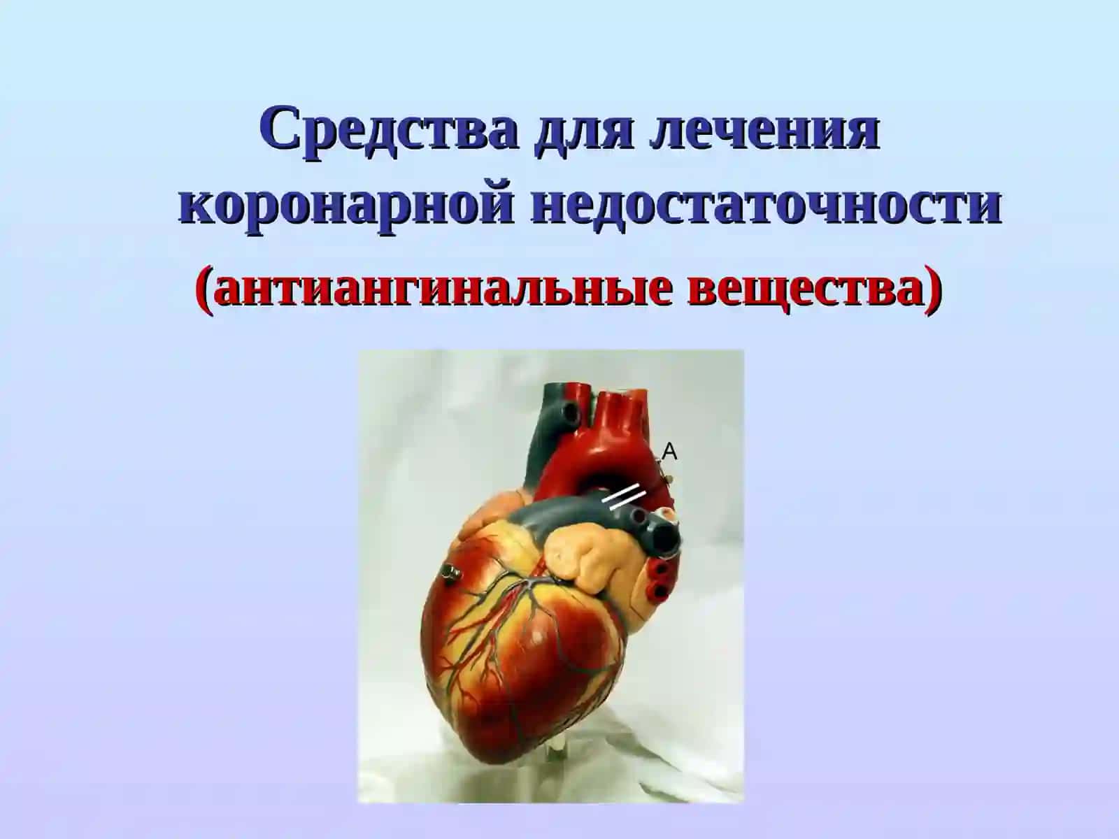 Кардиотропные препараты 3