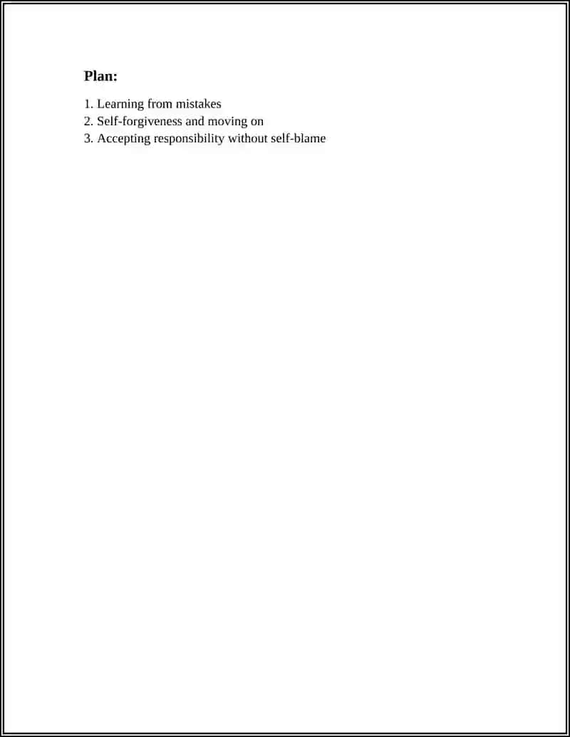 Learning from Mistakes 3