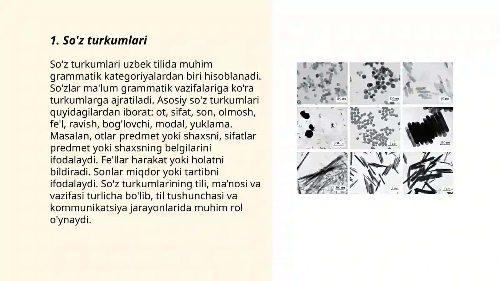 Morfologiya. So'zning grammatik ma'nosi 3