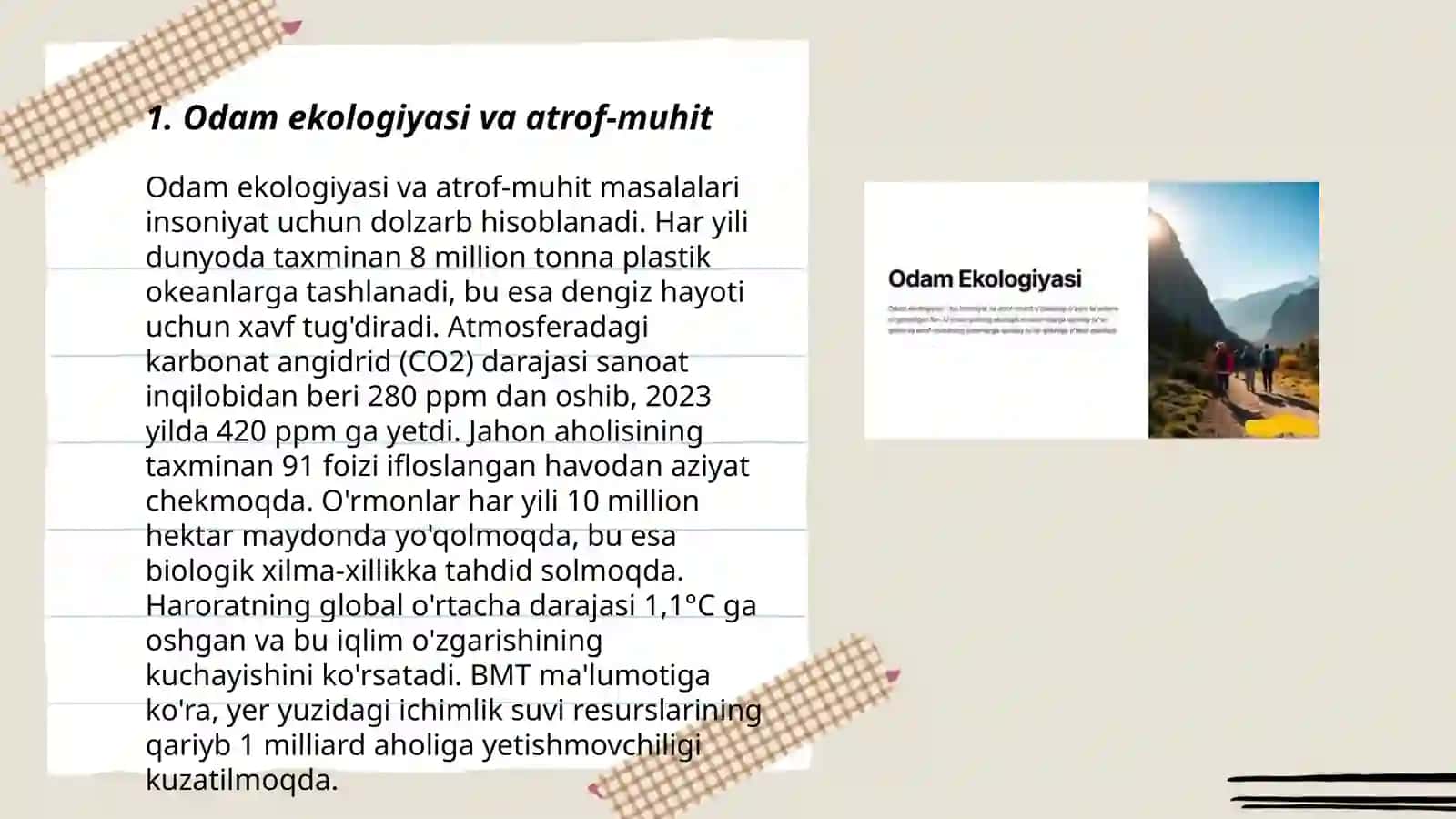 Odаm ekologiyas 3