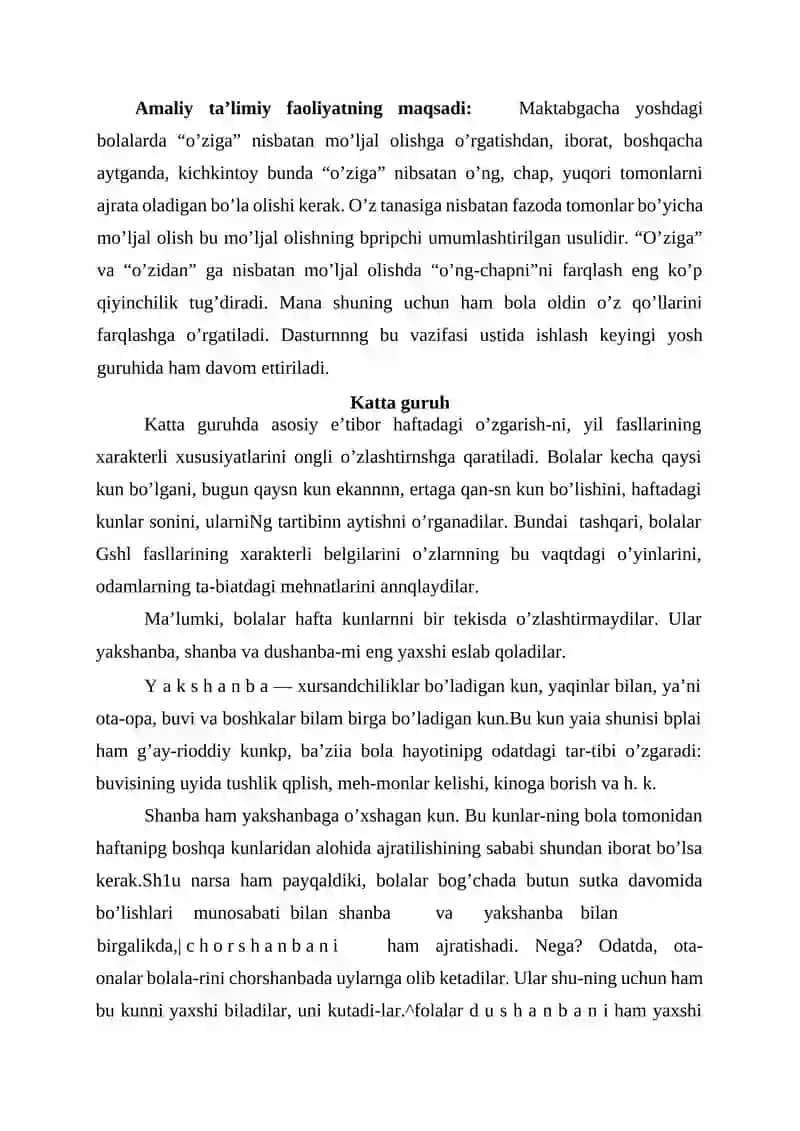 ELEMENTAR MATEMATIK TASAVVURLARNI SHAKLLANTIRISH FANIDAN 3