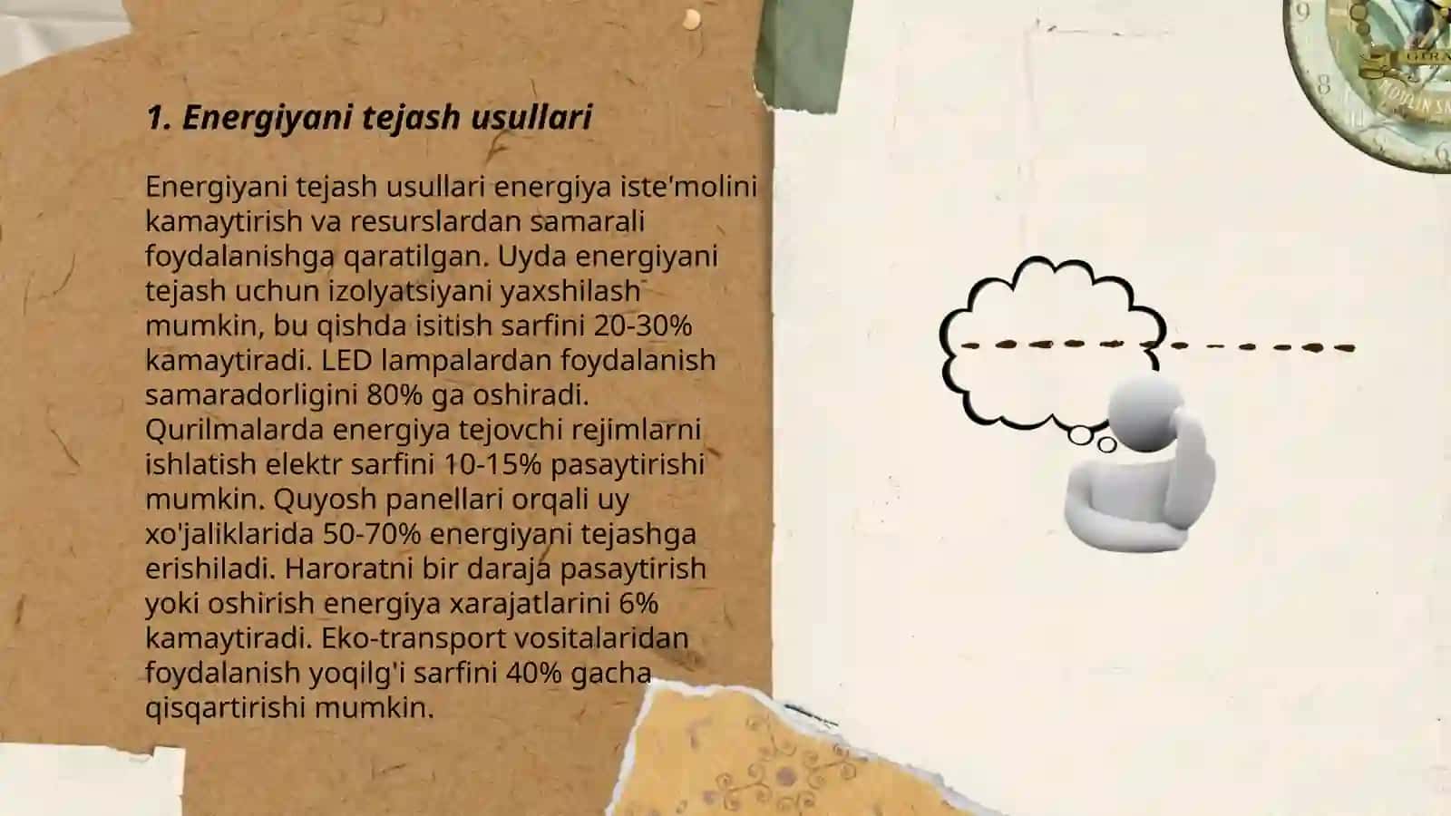 Energiyani tejash usullari 3