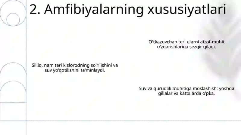 Suvda Ham Quruqlikda Ham Yashovchilar 3