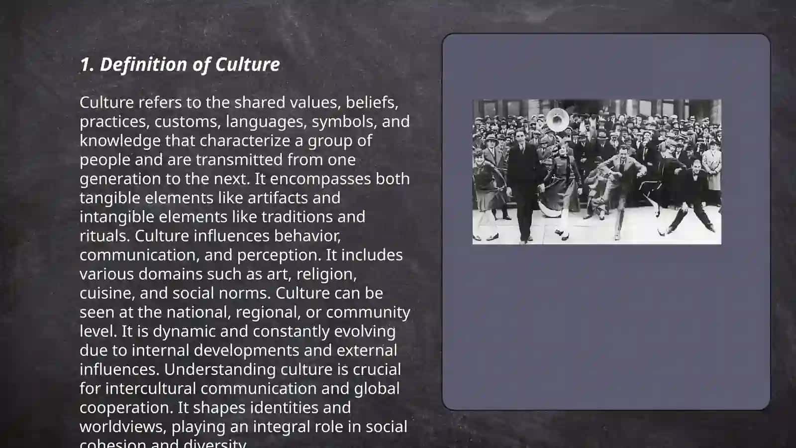 The meaning of culture 3