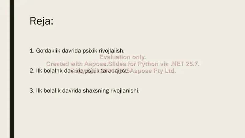 Ilk bolalik davri psixik rivojlanish xususiyatlari 3