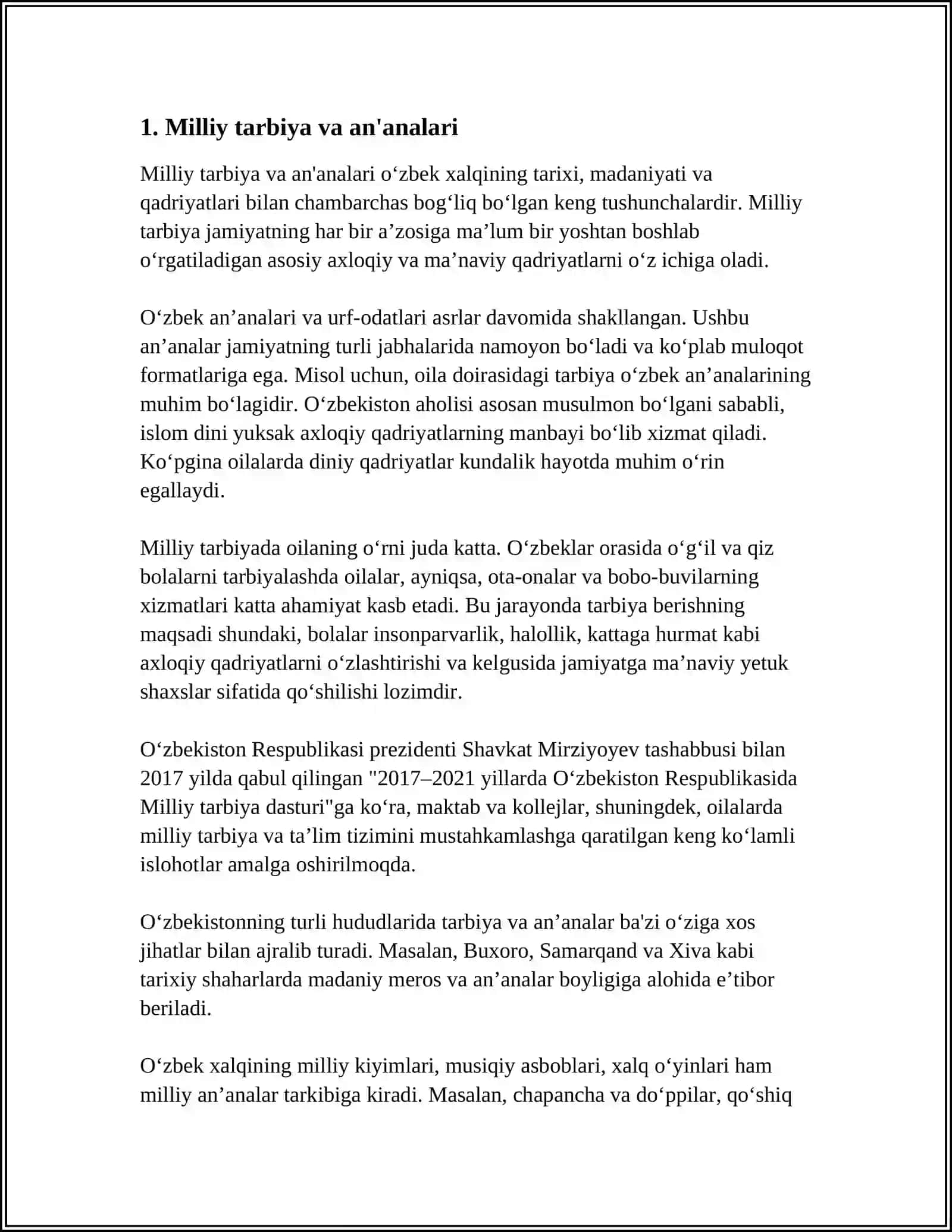 XALQ PEDAGOGIKASIDA MILLIY TARBIYA MAZMUNI 3