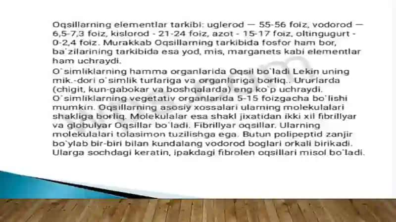 oqsillarning ko’p Shakililigi,Ahamyati 3