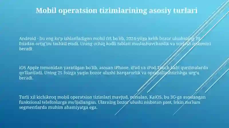 Mobil ilovalar yaratish texnologiyalari 3