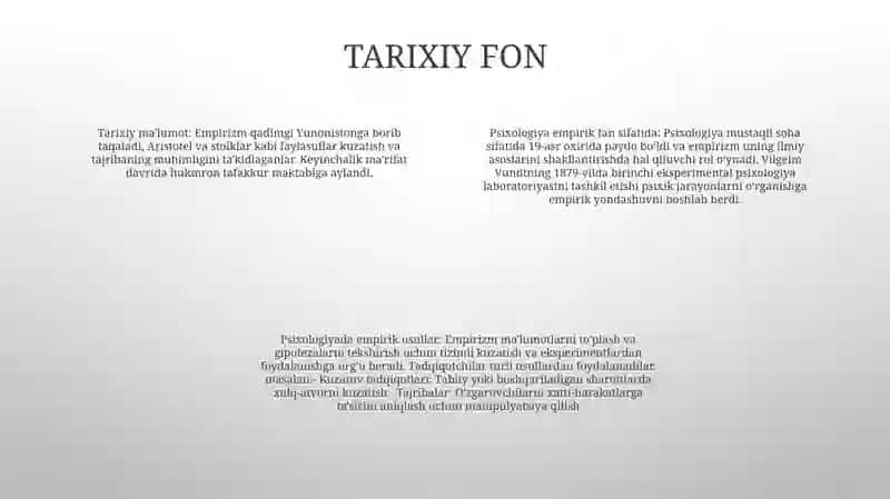 Psixologiyada Empirik Metodlar 3