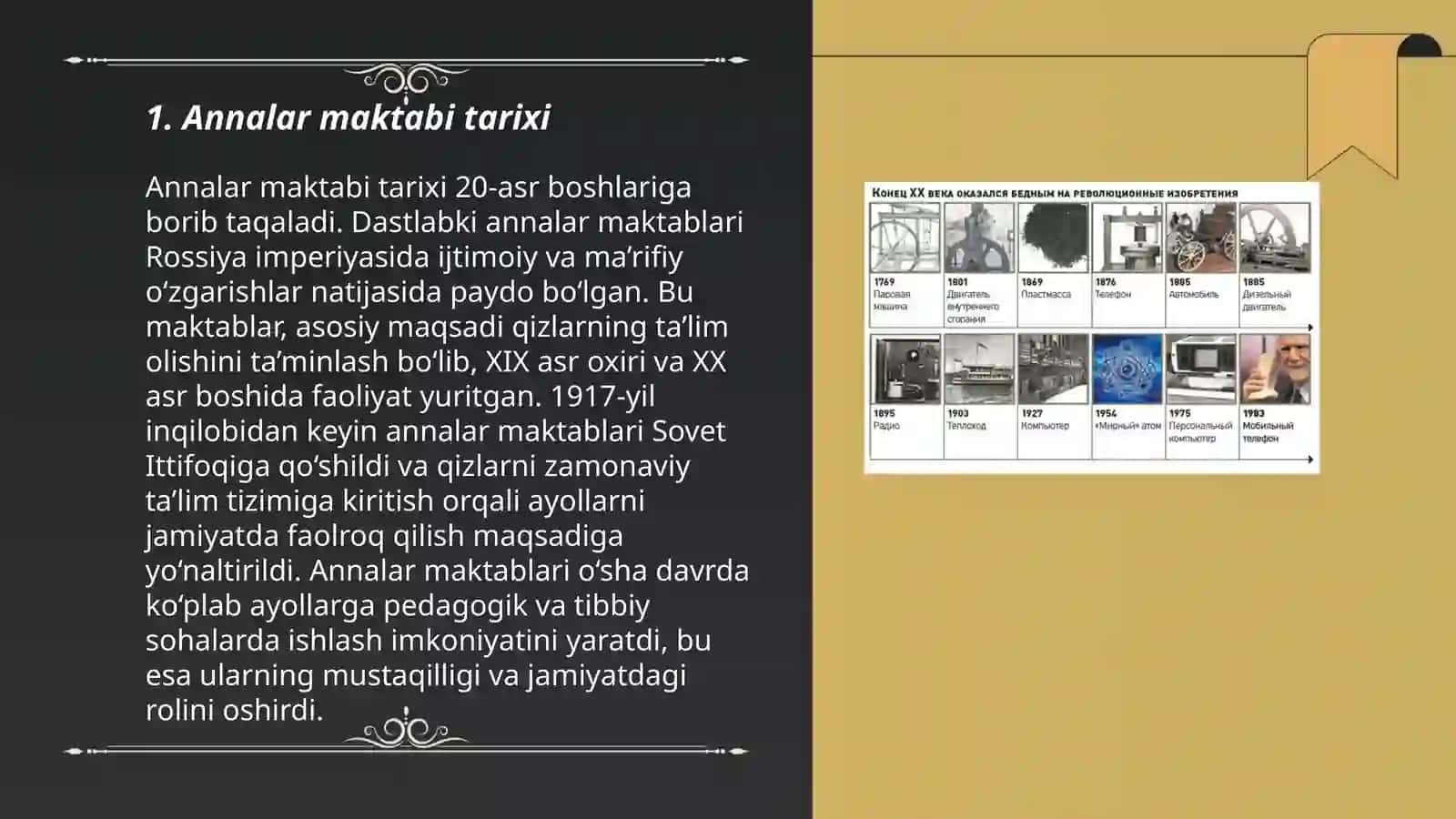 Annalar maktabi faoliyatini ilmiy urganish 3
