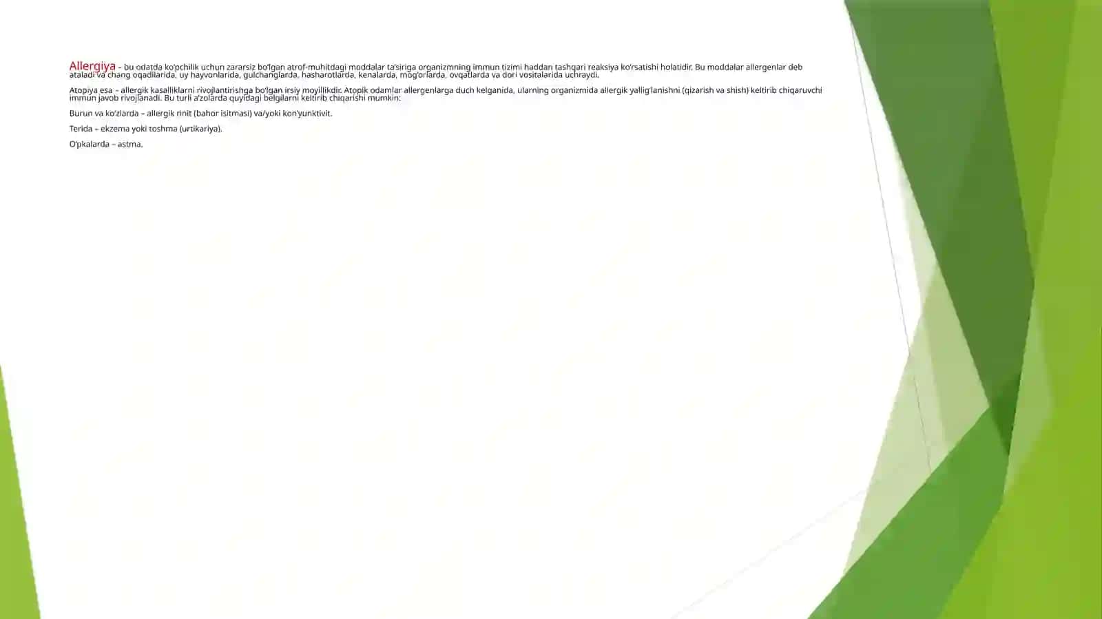 Allergiya 3