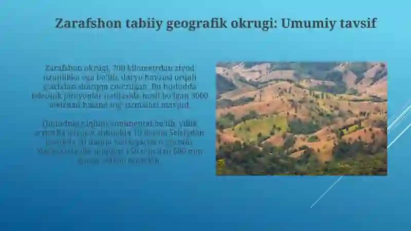 Zarafshon tabiiy geografik okrugi 3