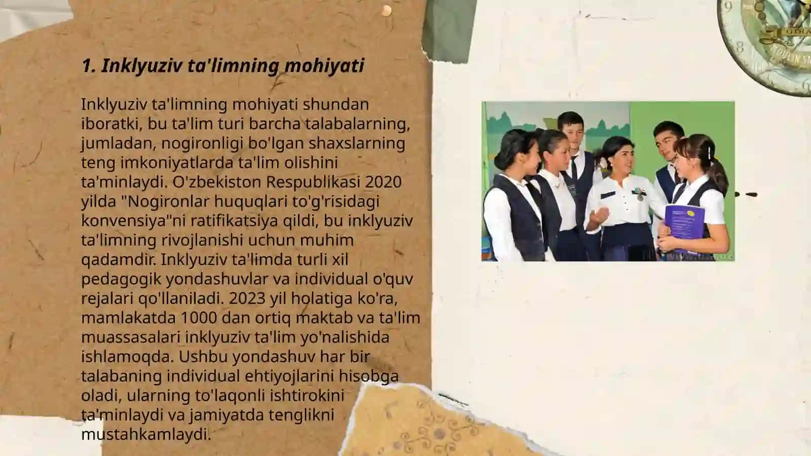 Inklyuziv ta'lim tushunchasi 3