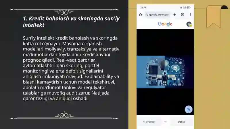 Kredit baholash va skoringda sun'iy intellekt 3