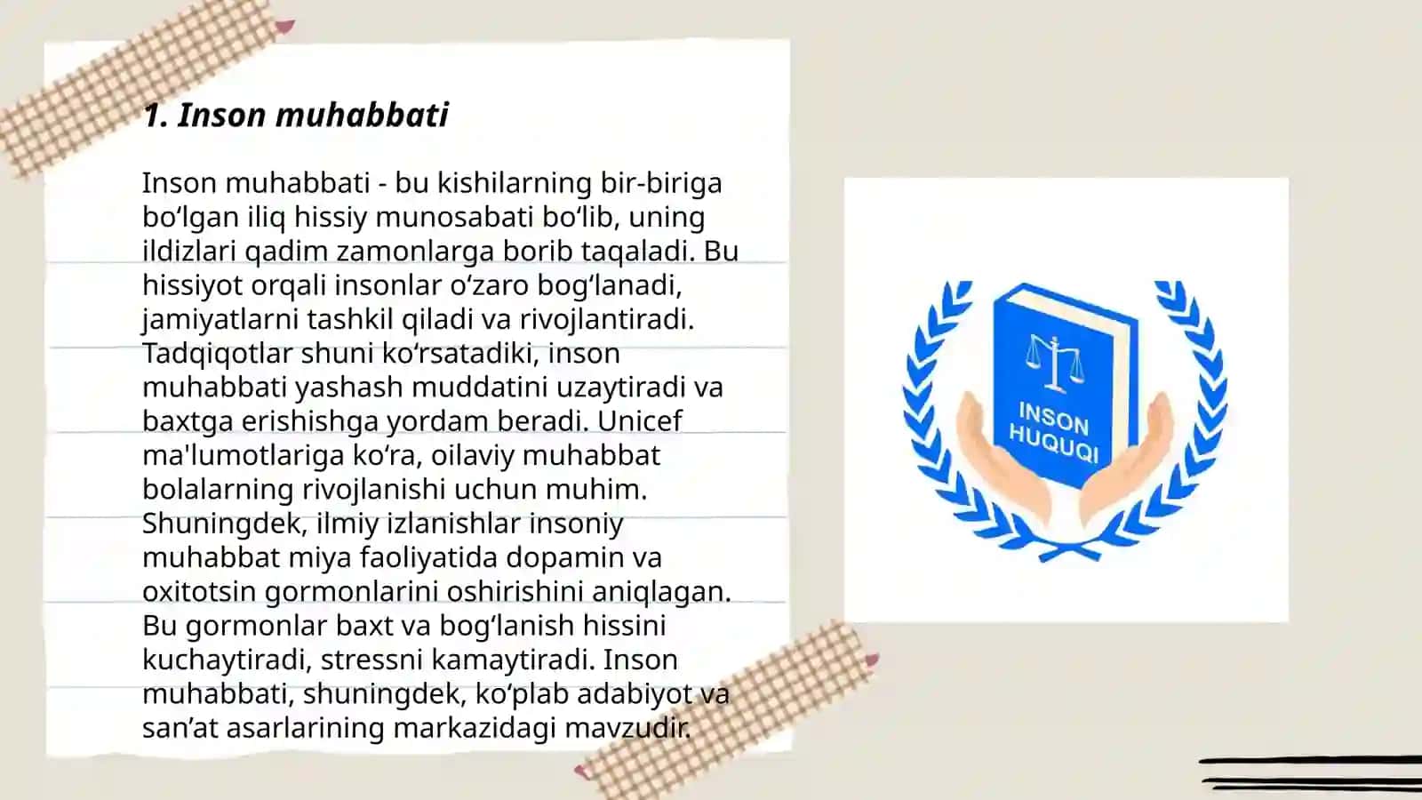 Inson muhabbati 3